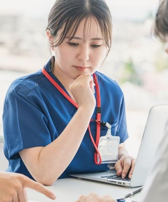 社会福祉士がスムーズな連携に努めます