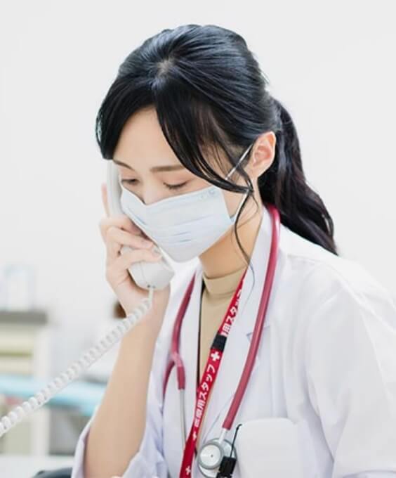 患者さまの緊急往診も対応します